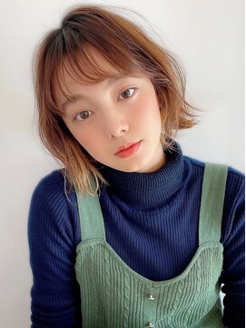 アグ ヘアー 長岡店(Agu hair) 《Agu hair》ゆるカワ×ナチュラルボブ