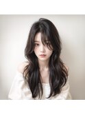 【Moana Lua】#韓国ヘア#韓国レイヤー#くびれヘア