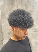 ダークアッシュ/韓国マッシュ/ニュアンスパーマ[錦糸町駅/men's]