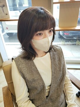 ハレルヘアー(HAREL hair) くびれヘア×大人ミディアム