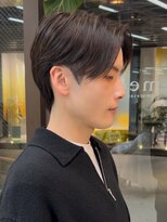 ニュアンスパーマ/韓国マッシュ/スパイキーショート/表参道