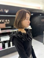 ジーナ 名駅(XENA.) 《haru》ボブ/ボブレイヤー/ミディアム/ミディアムボブ/韓国