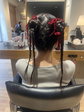 オークプラス(OAK plus+) 卒業式カチモリヘアアレンジ