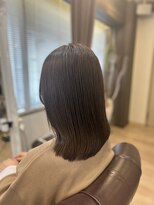 フラワーオーガニック(flower organics)&nbsp;【フラワーオーガニック青池】　～深みのある透明感暗髪～