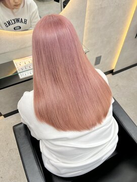 ルノン シェリー(LUNON cheliy) イメチェンヘアスタイルホワイトブロンド外ハネボブ美髪のススメ