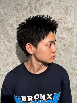 レグノバイグランツ 天神大名店(REGNO by GLANZ) スパイキーショート/メンズパーマ/メンズカット/メンズヘア/眉毛