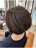 ハイライト×イルミナカラー＝白髪ぼかし