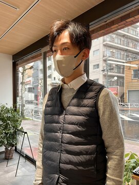ヌーク 押上店(NooK) アップバング/ビジネススタイル/ニュアンスパーマ/メンズサロン