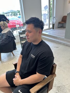 ジジ インターパーク 宇都宮(Gigi) メンズカット/フェードカット/刈り上げ/アッシュブラック