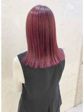 シャンティ 札幌駅前店(Shanti) ピンクレッドカラー 【新濱奈未子】