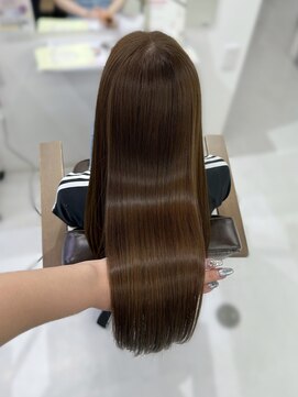 ハピネス 梅田茶屋町店(HAPPINESS) 韓国風/レイヤーカット/顔周り/顔まわり/髪質改善/ベージュ