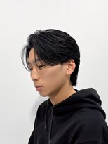 曲がる縮毛矯正専門 バイ レイズルーツ 名駅(曲がる縮毛矯正専門 by RAYS ROOTS)&nbsp;名古屋メンズ曲がる縮毛矯正センターパート