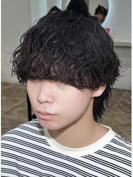 ボンドストーリールミエール(Bond Story lumiere) 名古屋/メンズカット/メンズパーマ/眉毛/波巻きスパイラル