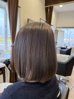 コアフィールフィス(COIFFURE fils) 新規お得クーポンあり【見附 今町】ミディアムアッシュカラー