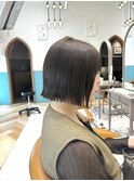 マロンベージュ/ボブ/前髪/レイヤー/髪質改善/縮毛矯正/立川