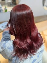 ラビスモア(Lovis moa)&nbsp;上尾/ダブルカラー/ブリーチ無し/白髪ぼかし/韓国