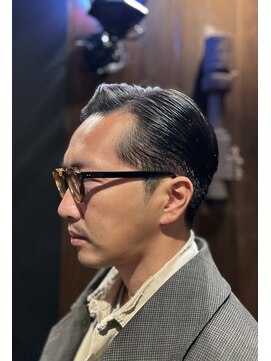 ザバーバーアドレス 代官山(THE BARBER) サイドパート スタイル シチサンスタイル クラシック
