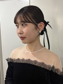 デューヘアー(due hair) シニヨン/アップヘア/ゆるふわアレンジ