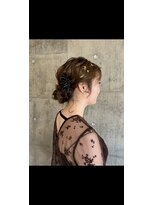 ショートヘア ハーフアンドハーフ(HALF AND HALF) お呼ばれセット