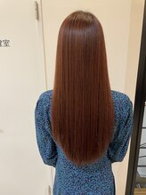 【毎朝のセットを時短に】自然にまとまる縮毛矯正