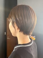 ジャンクヘアー(JUNKHAIR) shot bob × brown