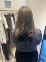 アマス 平塚店(Amas) グレージュ×色落ちまで楽しむ透明感カラー