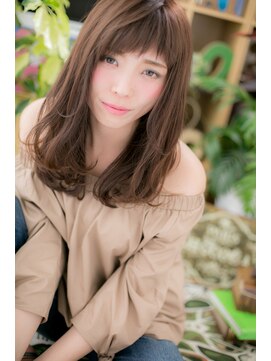 カバーヘア ブリス 大宮西口(COVER HAIR bliss) ■bliss大宮7★■斜めバング☆の大人ガーリーロング