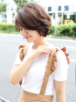 アフロート ディル(AFLOAT D'L)&nbsp;《AFLOATディル 井上紗矢香》小顔に作るひし形 ショートボブ