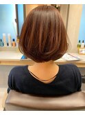 前髪/アンブレラカラー/こなれミディ/イメチェン/ウェーブパーマ