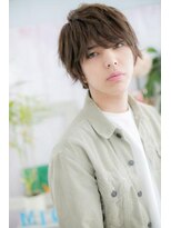 ミック ヘアアンドビューティー 大山店(miq Hair&Beauty) ランダムパーマ&グレーベージュ束感ショートマッシュc1