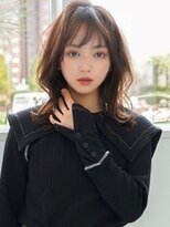 アグ ヘアー シーファ 石巻さくら町店(Agu hair sifa)&nbsp;《Agu hair》女っぽひし形小顔カールセミディ