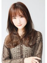 マッシュアンドマッシュアヴェダ ららぽーと福岡店(mash&mash AVEDA)&nbsp;ららぽーと福岡☆大人可愛いミディアムカール◎シースルーバング