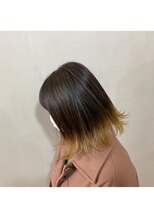 イケハ(IKEHA)&nbsp;裾カラー×ロブ