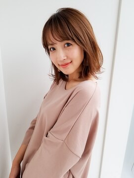 ガーデン オオタカノモリ(garden otakanomori) 大人カジュアルなゆるっとかわいい外ハネボブ