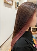 イヤリングカラー×レッドバイオレット