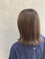 ラブズラフズ 下上津役店 (Loves Laughs)&nbsp;外ハネ×ベージュ