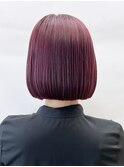 ボルドーボブ_マチルダボブピンクベージュ_ba462802