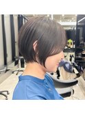 30代40代50代ショートカットショートヘアくびれショート前髪あり