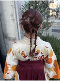 卒業式ヘアセット