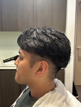 スカイシープレイス 錦糸町 緩めパーマスタイル<理容室/錦糸町/パーマ/>