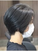 ミルクティーベージュカラーくびれヘアグレージュカラー韓国