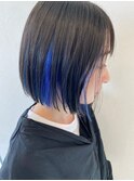 プツンとボブ×インナーブルー