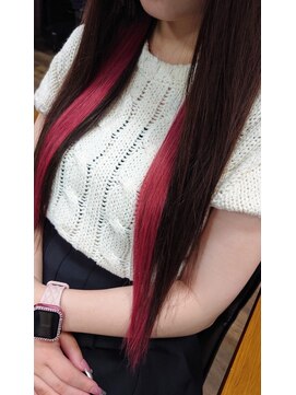 エクステンションシュシュ(Extension chou chou) Red★Inner