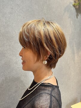 シーインフィニート 清澄白河 現代美術館MOT前店(C∞) ハイライトショートボブ