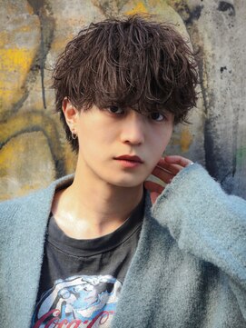 オーシャントーキョー 原宿(OCEAN TOKYO) 波巻きパーマメンズツイストスパイラルパーマツーブロック