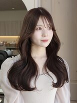 シーテ(Ciete)&nbsp;マロンベージュレイヤーくすみグレージュ韓国巻き前髪20代30代