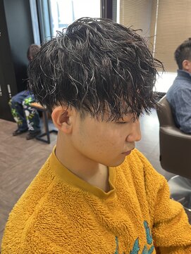 スタイル スマート サロン(STYLE smart salon) STYLE藤沢メンズカット黒髪マッシュツイストスパイラルパーマ