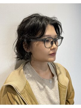 サロンドジョー(salon de joe) 【井上】ボブパーマニュアンスパーマ顔周りパーマ