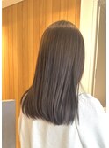 "透明感グレージュxURUGAMIトリートメント"