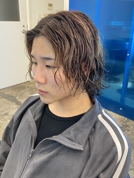 ザデイトウキョウ 表参道 青山(THE DAY TOKYO) ミディアムウルフパーマ